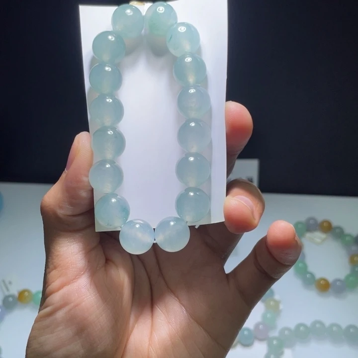 未镶嵌手串翡翠?****?翡翠