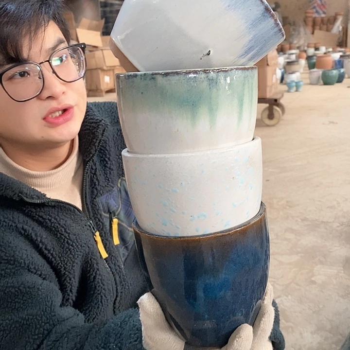 红陶正品高13口14