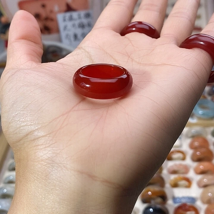 玛瑙/玉髓未镶嵌戒指