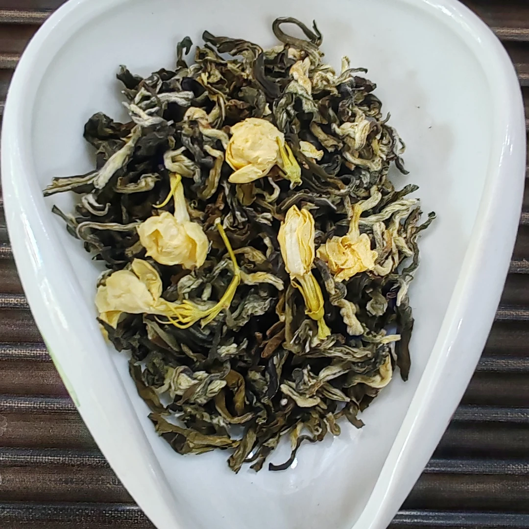 浓香耐泡广西横县原产地茉莉飘雪茉莉花茶
