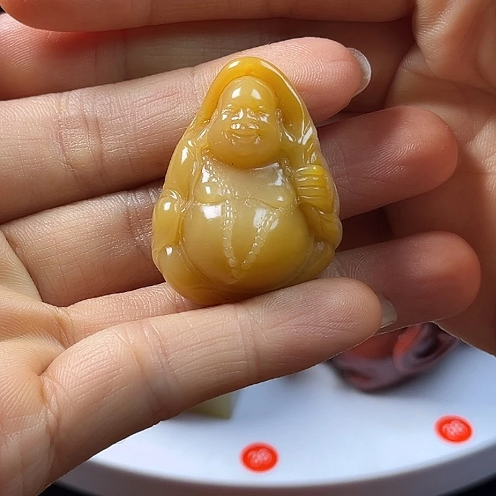 寿山石手把件把玩件