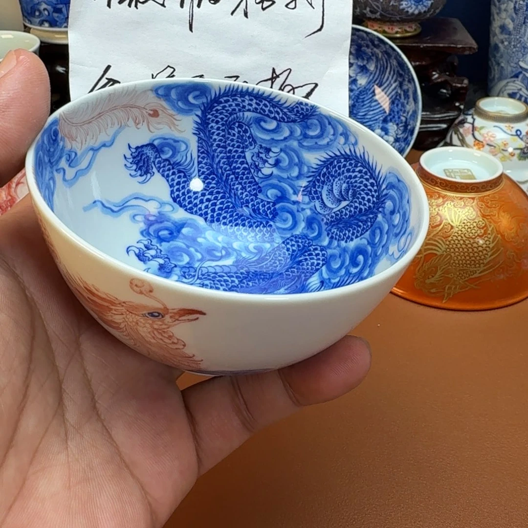 杯子景德镇全手工手绘陶瓷