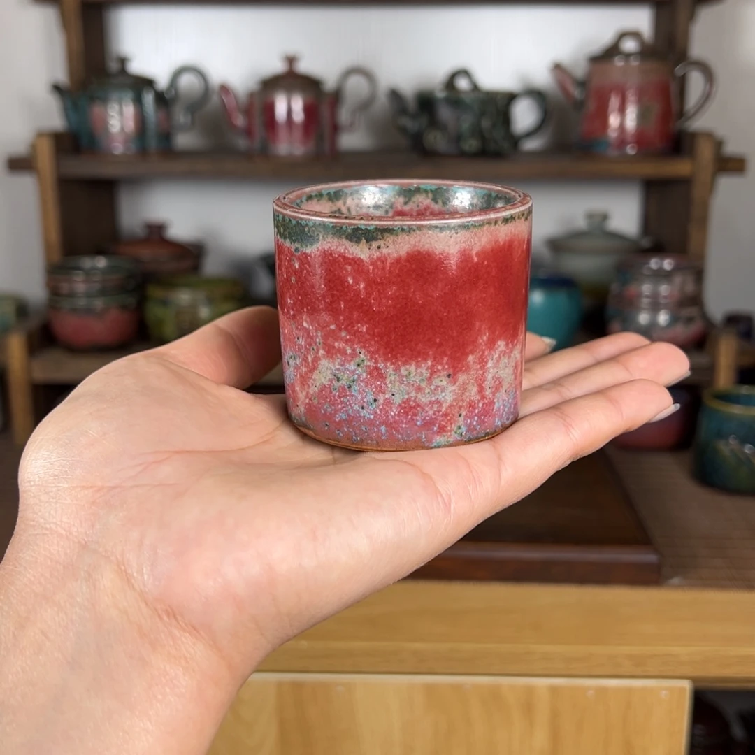 摆件陶李自伟钧瓷 神垕镇原产地