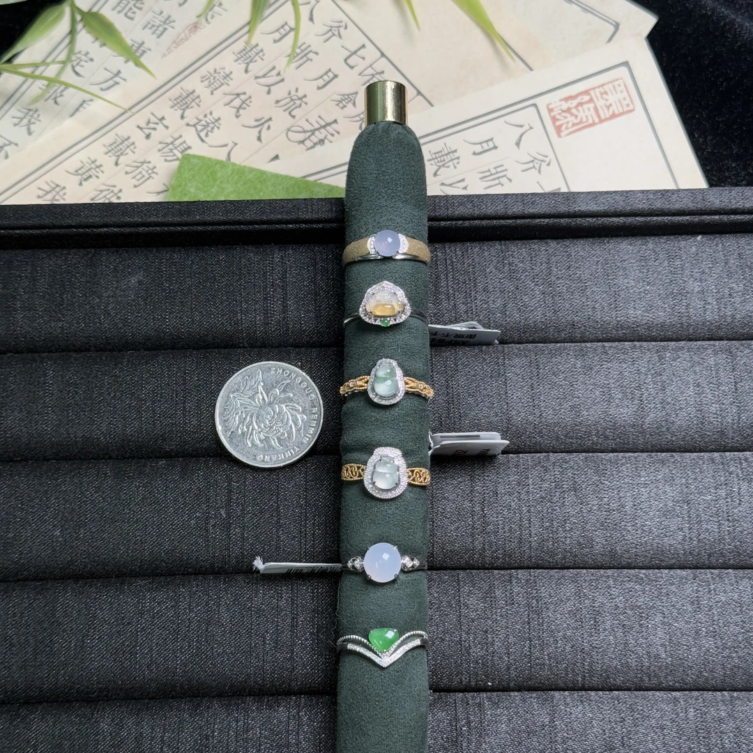 思懿珠宝   18k翡翠戒指-2980-1-YC-多样性发一