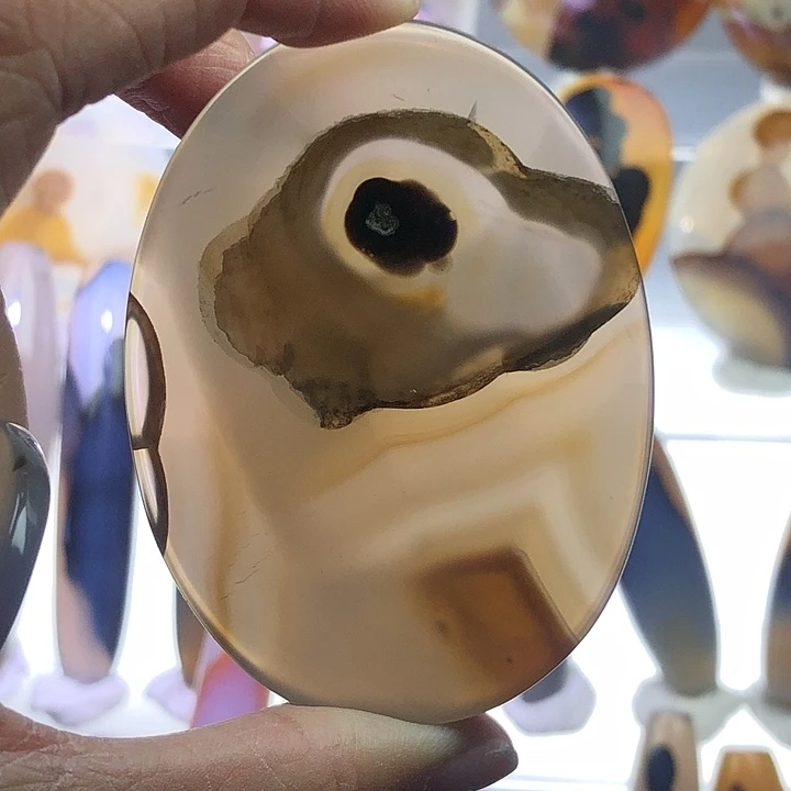 查罗石未镶嵌珠宝半成品109霞