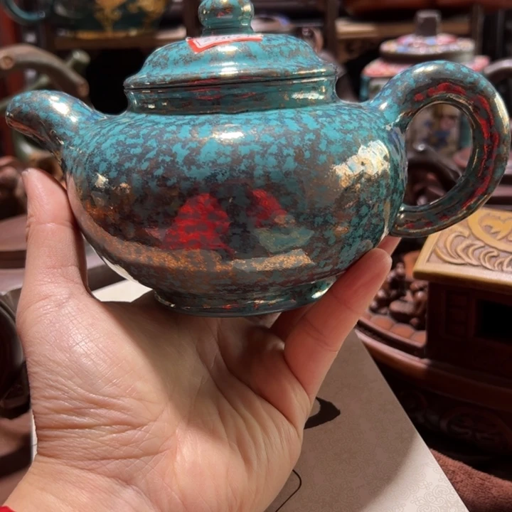 紫砂茶壶紫砂壶收藏起来了！