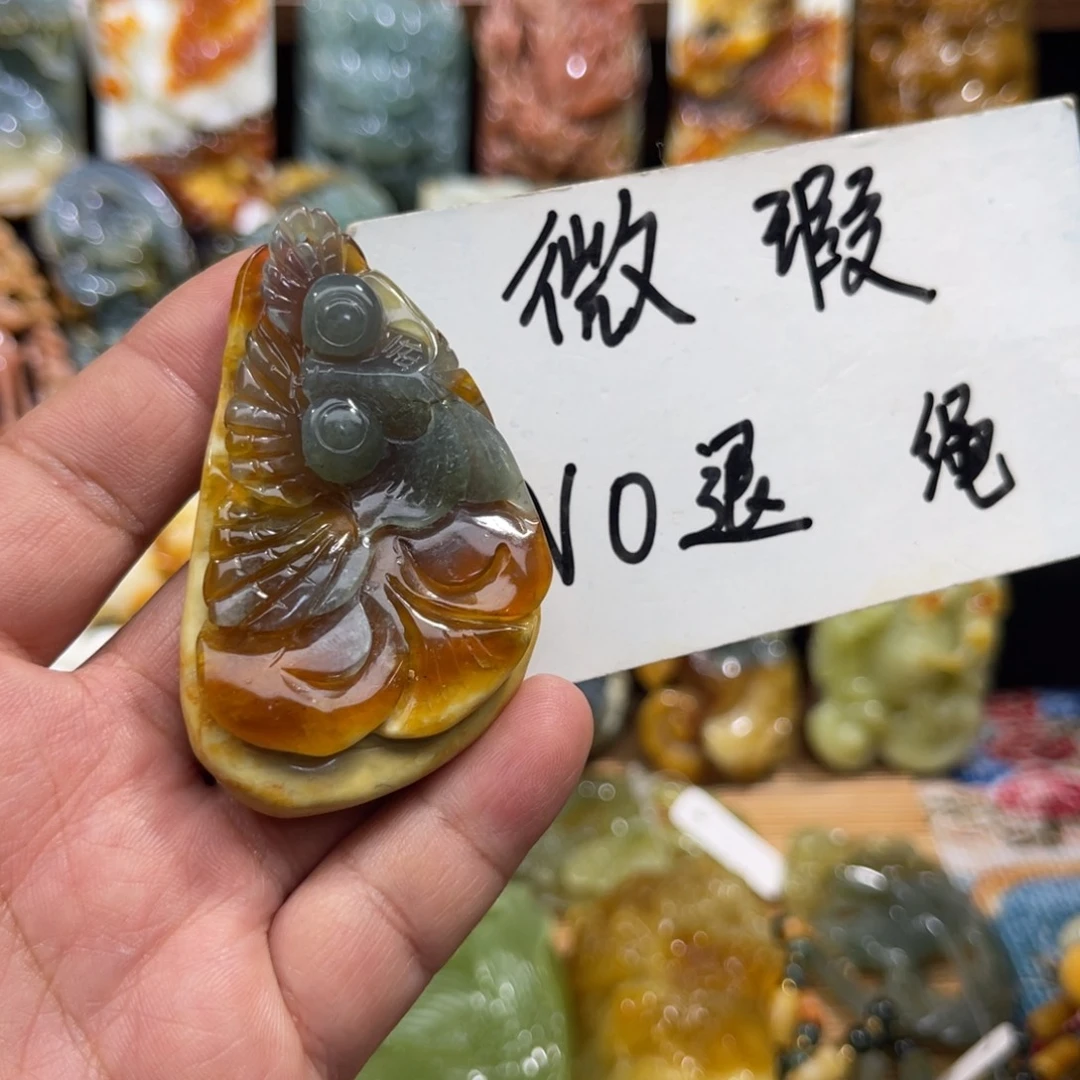 未镶嵌蛇纹石玉颈饰