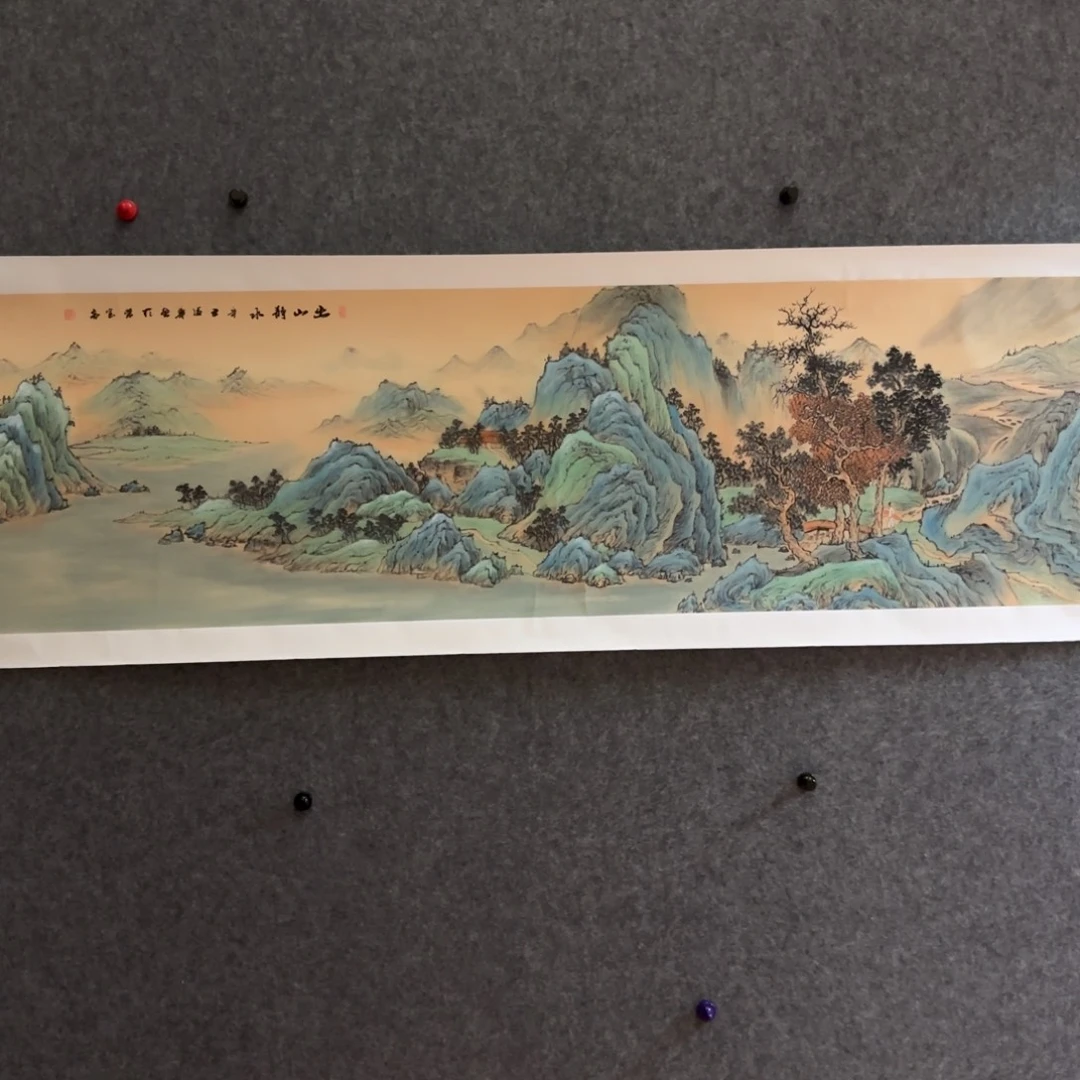 国画国画作品陆远华山水花鸟精品