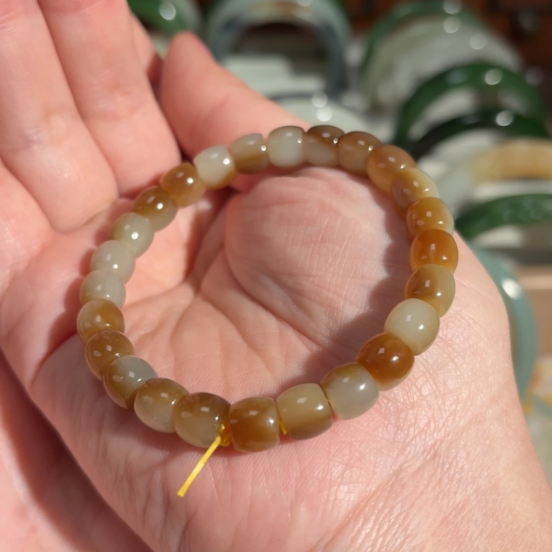 和田玉珠子8未镶嵌