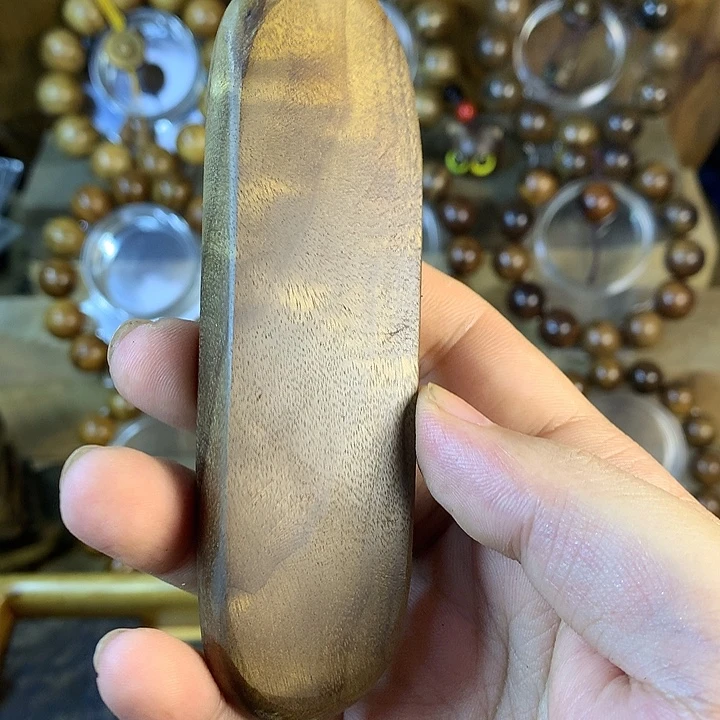 木质类金丝楠无事牌