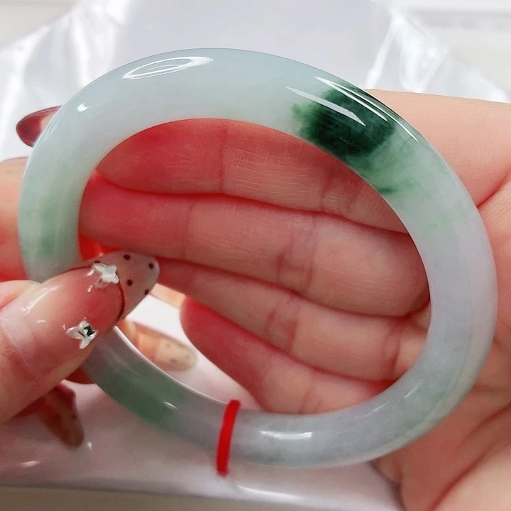 翡翠未镶嵌手镯55.9x251