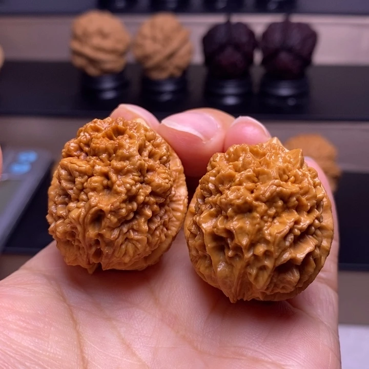 把件文玩核桃金麒麟13