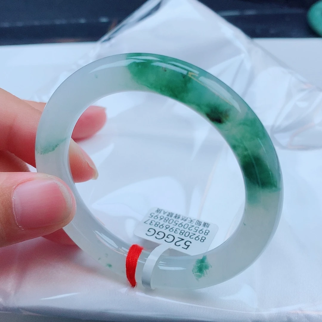 未镶嵌手镯翡翠天然缅甸翡翠A货手镯