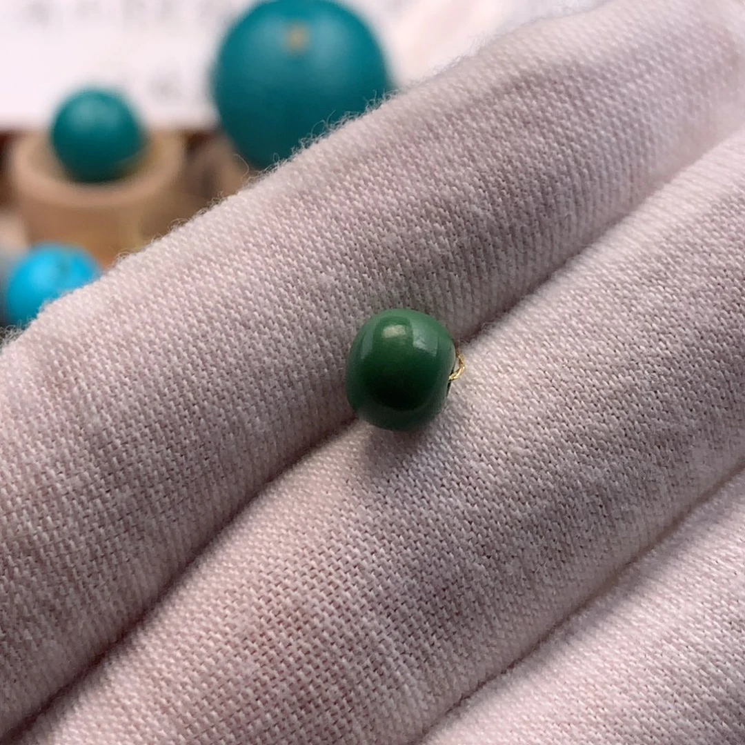 绿松石未镶嵌绿松石7mm