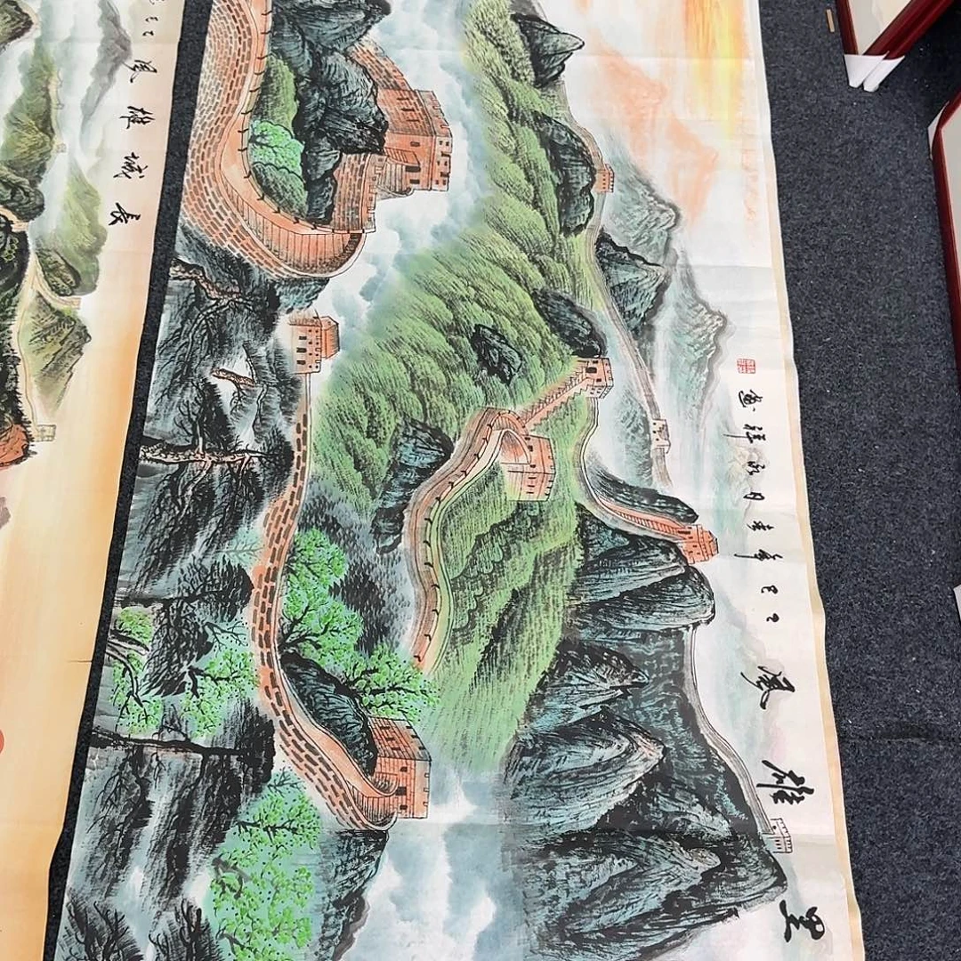 纯手绘的好看作品