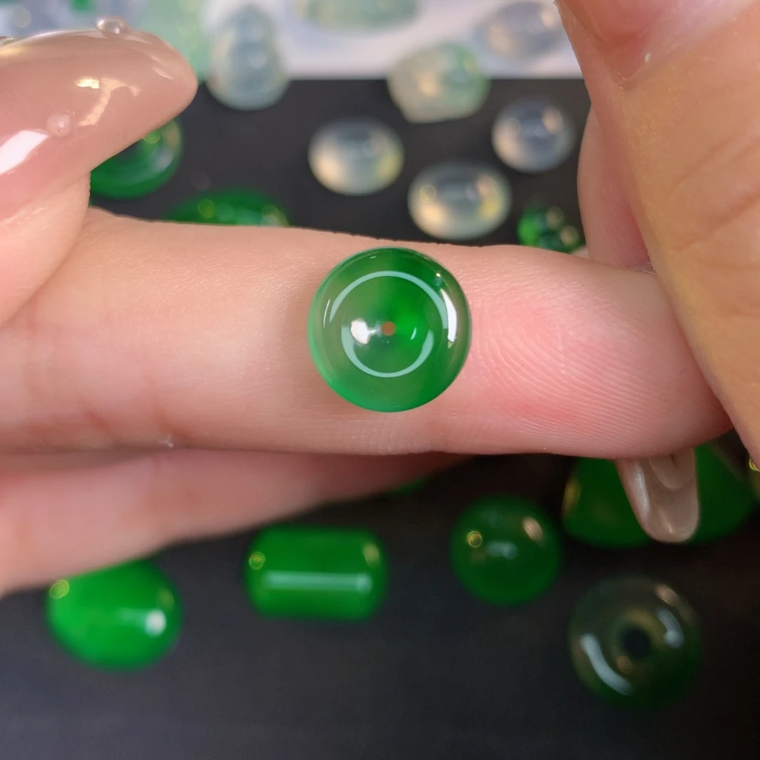 翡翠裸石翡翠翡翠9.58-2.92-2.91