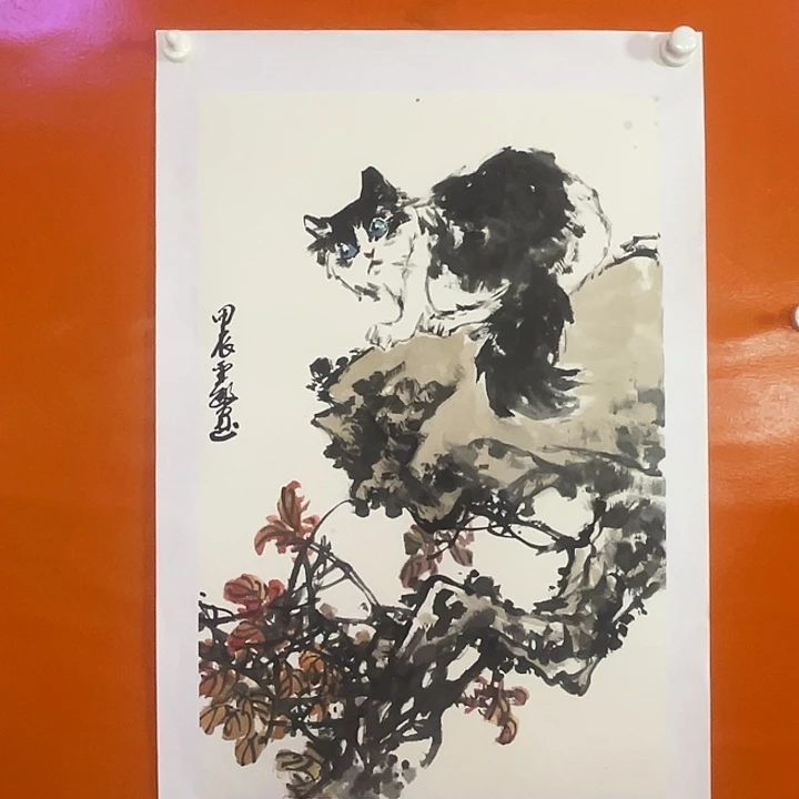 国画张圣敏先生纯手绘作品