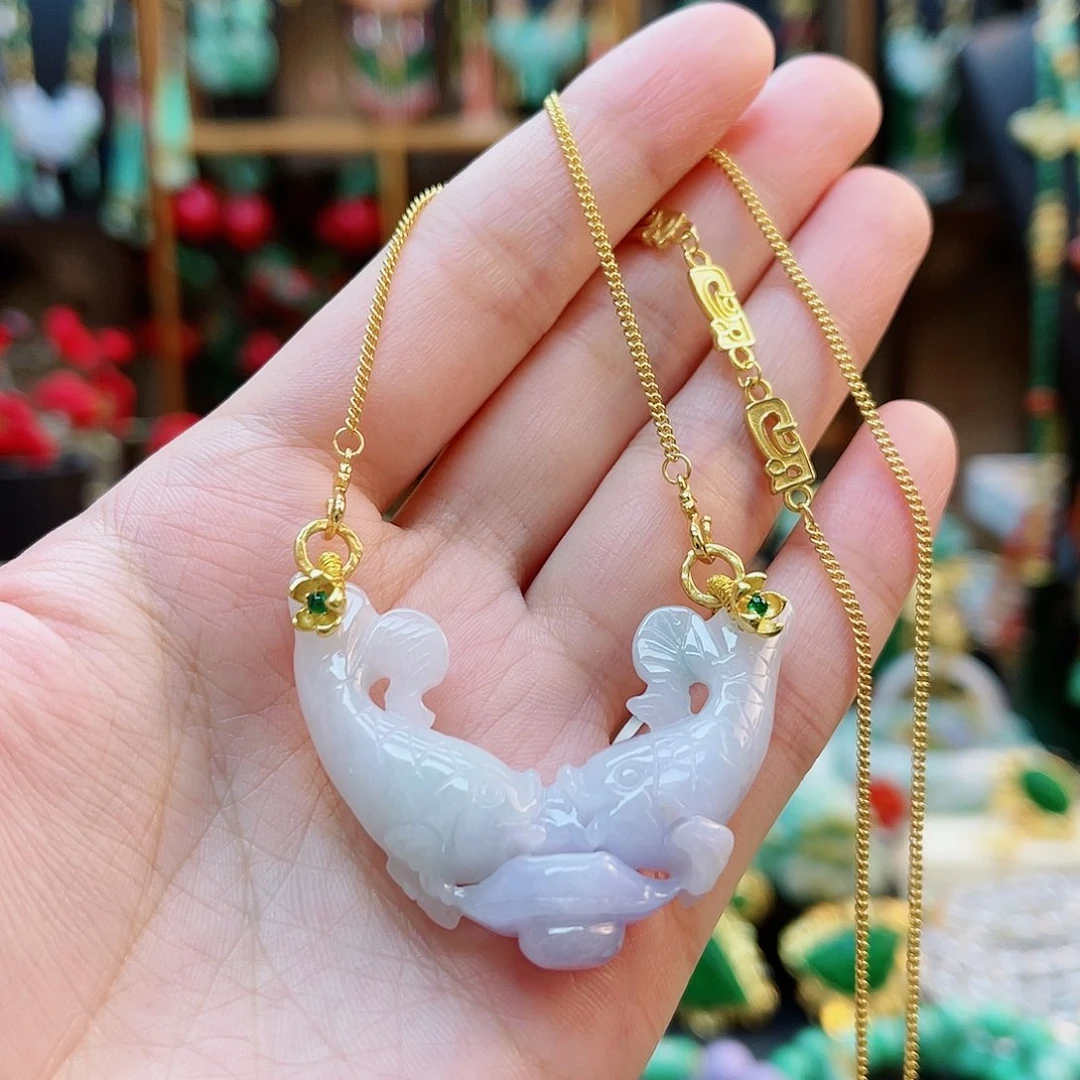 翡翠合金颈饰48小时鉴赏期