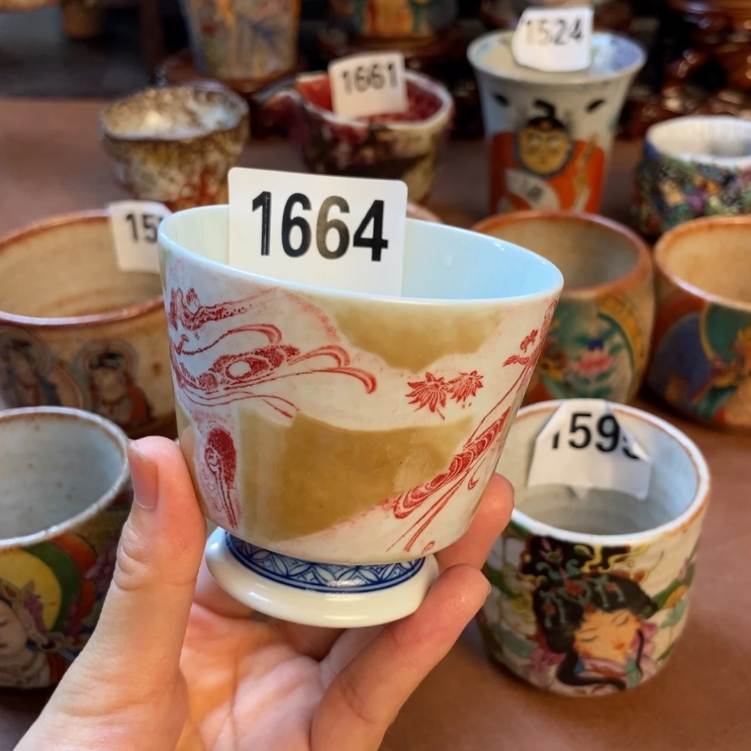 闲***泡景德镇手工制作陶瓷 福利品 1664