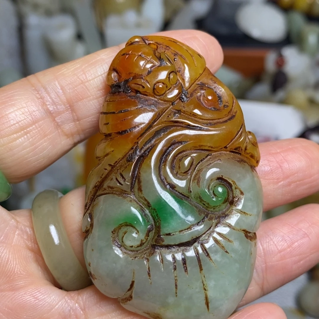 和田玉（糖玉）未镶嵌颈饰