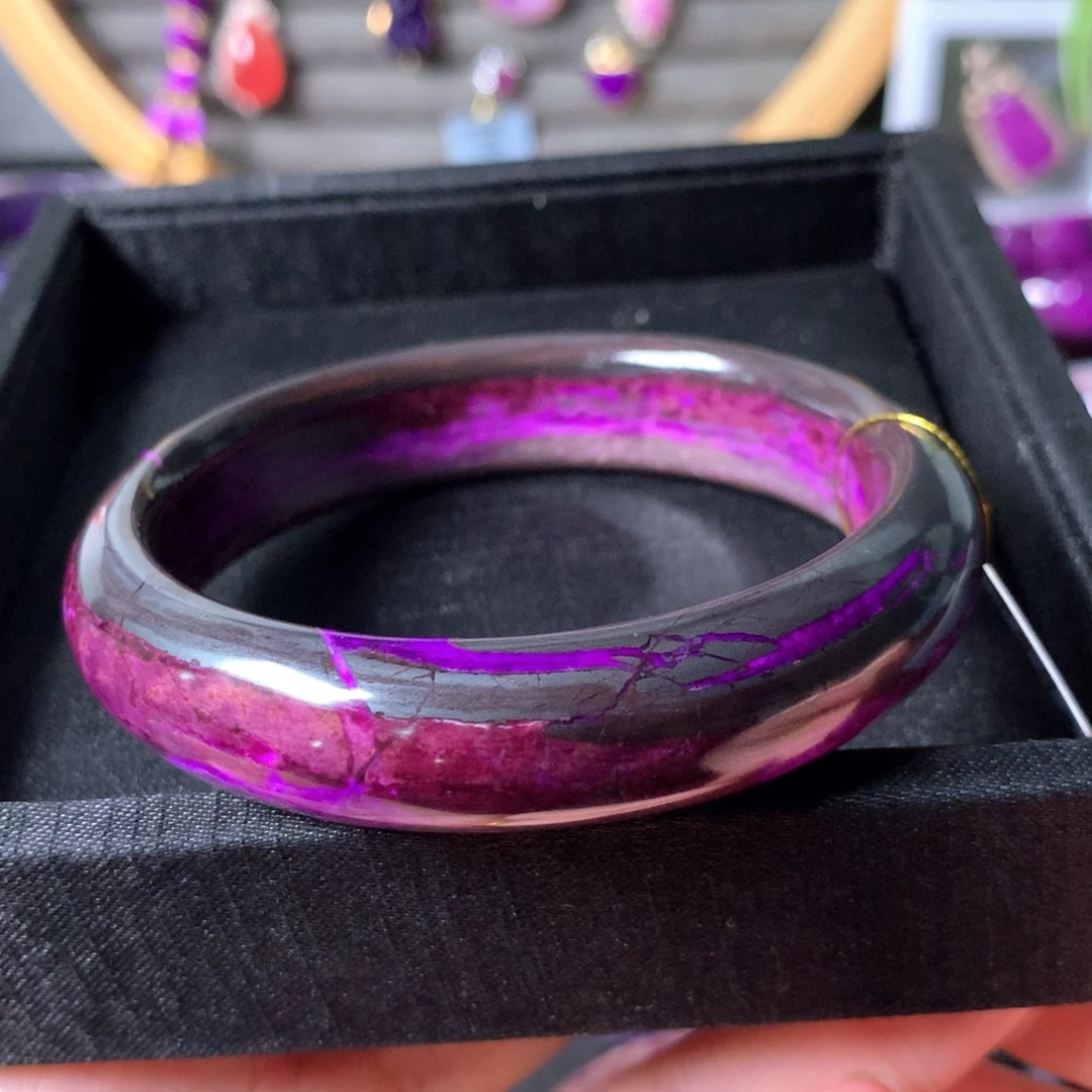 苏纪石（舒俱来）未镶嵌手镯