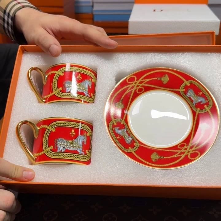 瓷欧美陶瓷餐具摆件29