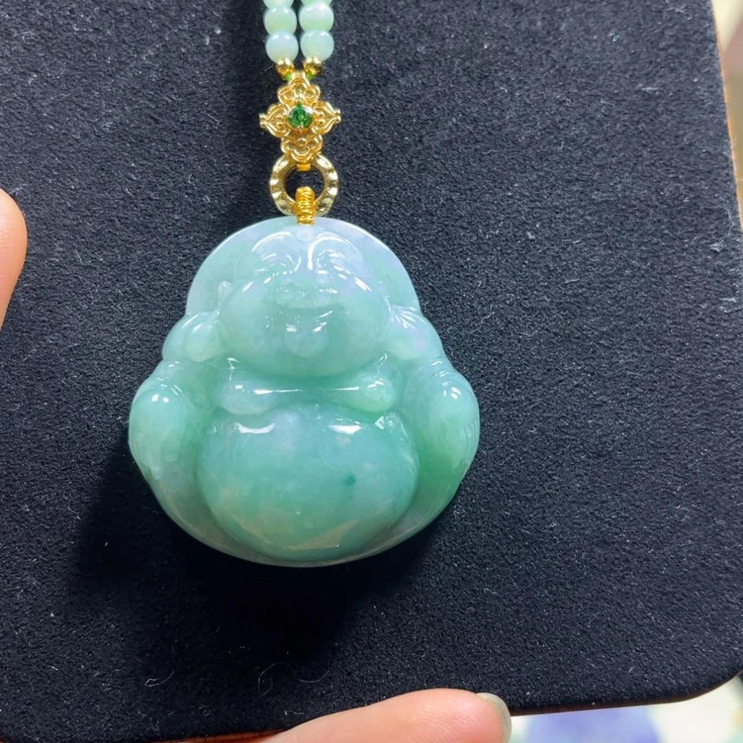 翡翠未镶嵌颈饰天然翡翠