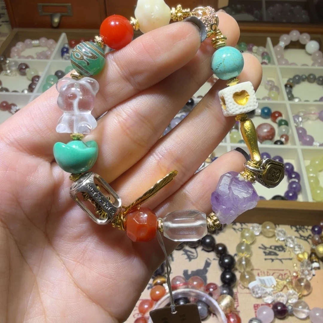 水晶手链未镶嵌手串