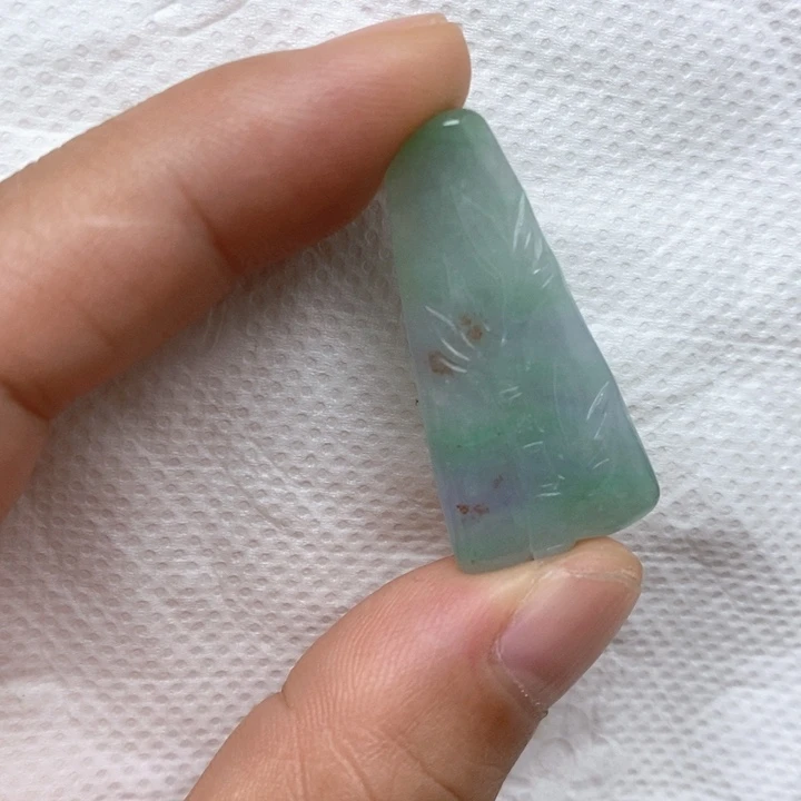 颈饰未镶嵌翡翠天然缅甸翡翠