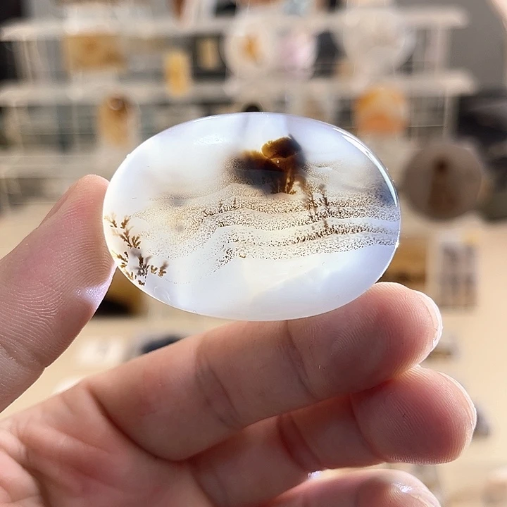 玛瑙/玉髓未镶嵌吊坠(不含链)