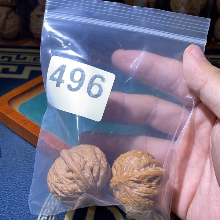 桥***南吊坠文玩核桃铁锤496