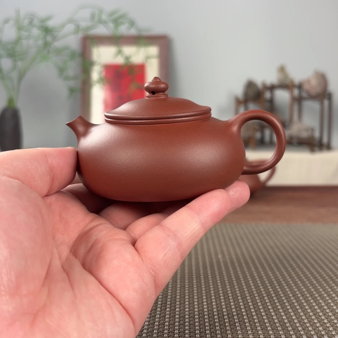 文***茶壶紫砂黄龙山原矿紫砂壶