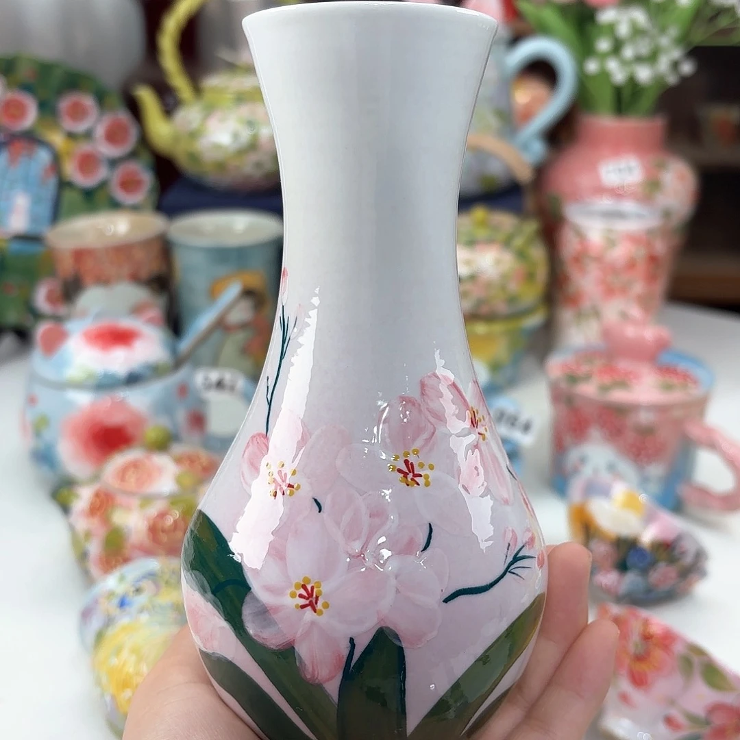 景德镇手绘高温釉下彩陶瓷茶具
