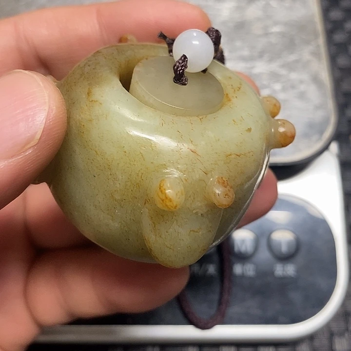 紫金钵盂菩提吊坠