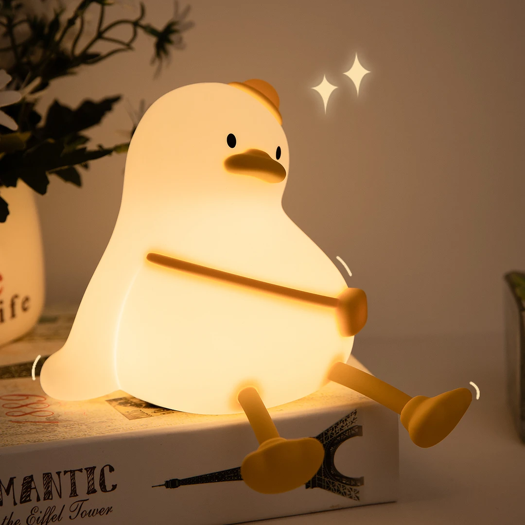 悠闲鸭拍拍小夜灯生日礼物送女生闺蜜可爱实用氛围灯新奇特别可爱