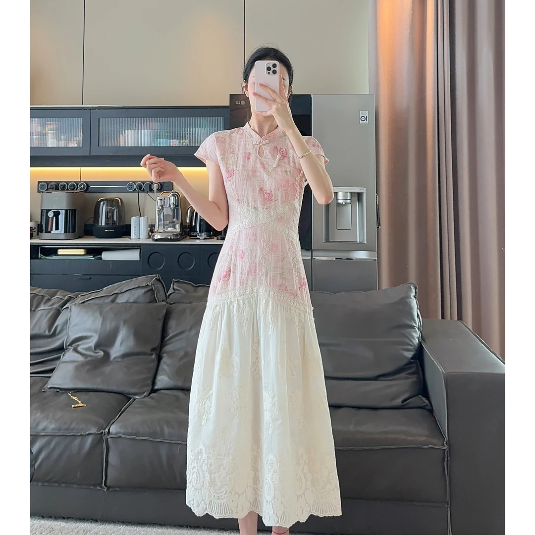 Zwinnie/詹维尼【致美旗袍】优雅气质款中式连衣裙 GYS202571