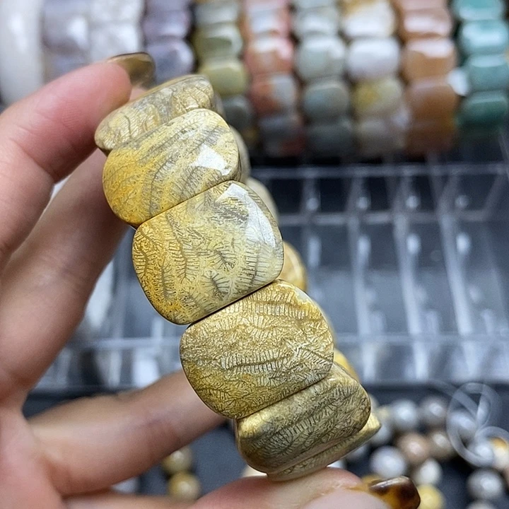 硅化玉未镶嵌好看