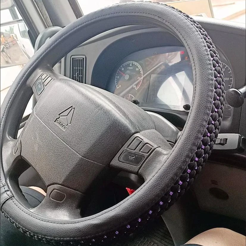 重汽豪沃380 336 375A7T7 T5GTX340悍将追梦统帅货车方向盘套把套