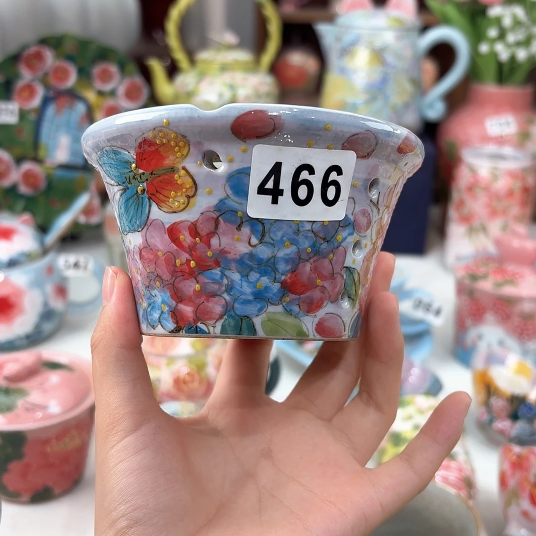 猫****景德镇手绘高温釉下彩陶瓷茶具