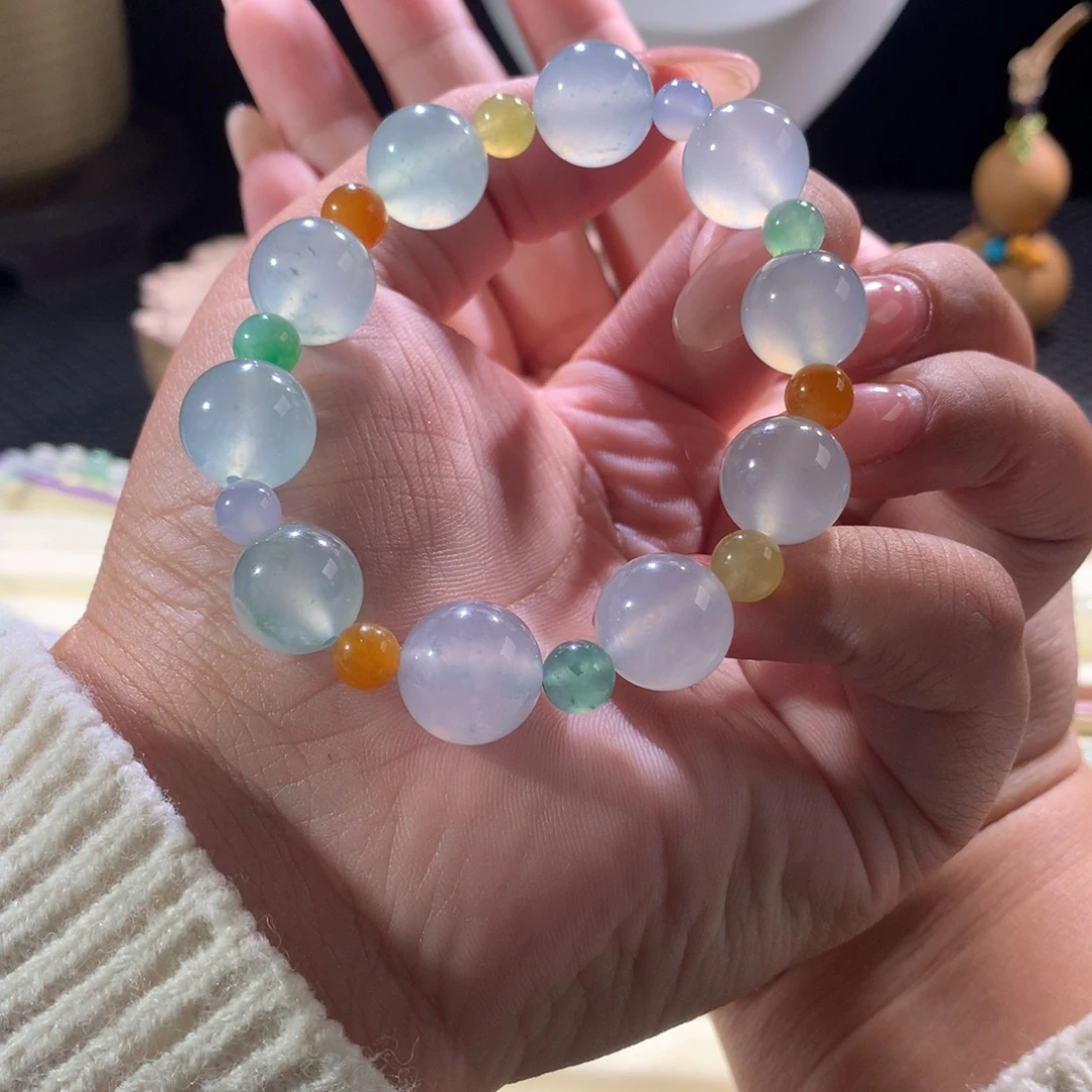 未镶嵌手串翡翠卡13卡12设计款辣椒炒洋葱福利价