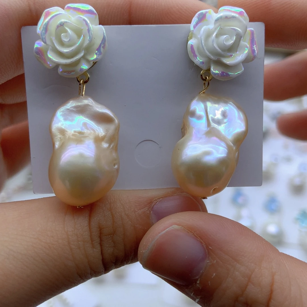 耳饰淡水珍珠未镶嵌