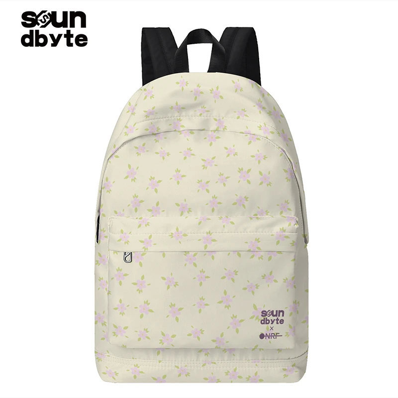 SOUNDBYTE大容量通勤百搭旅游背包女高颜值推荐高中生潮款双肩包