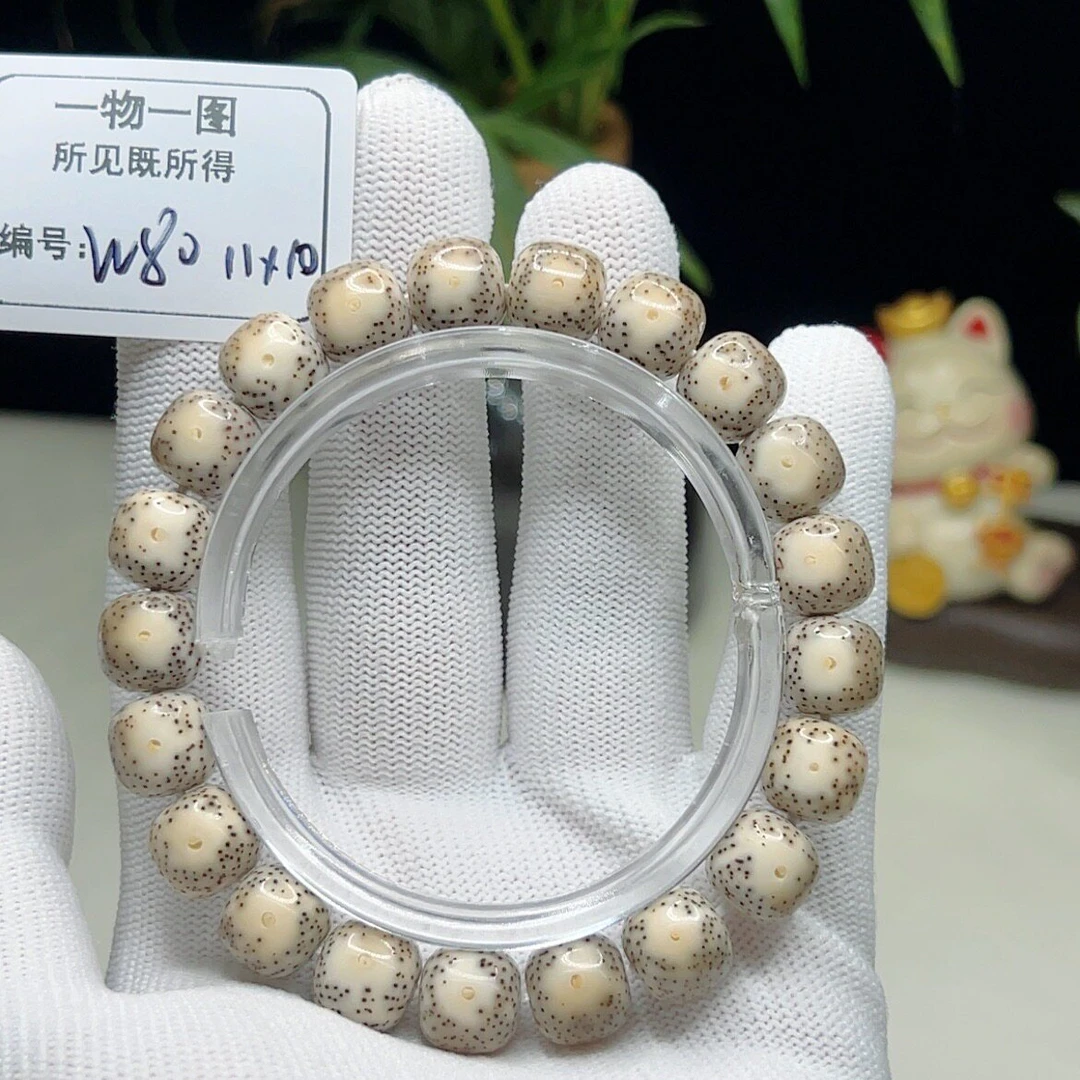 W80一物一图黄金瞳火烧云骨瓷白11×10正月大留白星月菩提