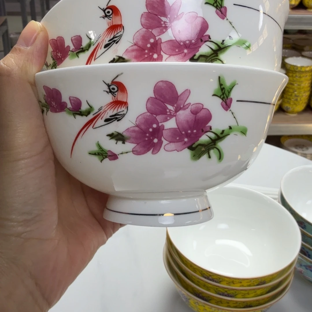 摆件陶景德镇珐琅彩餐具