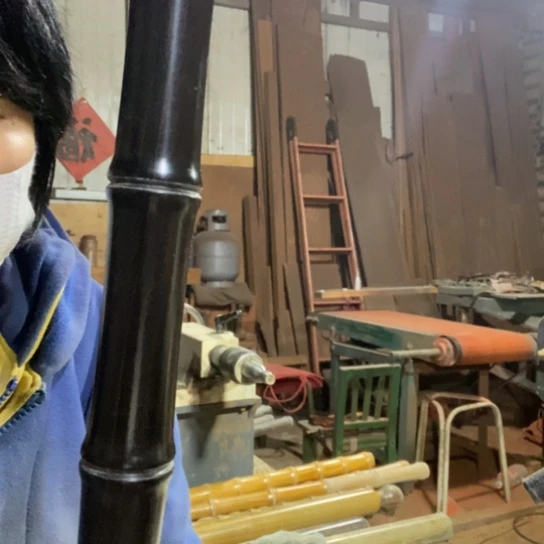 z*t紫光檀竹节107x3.3