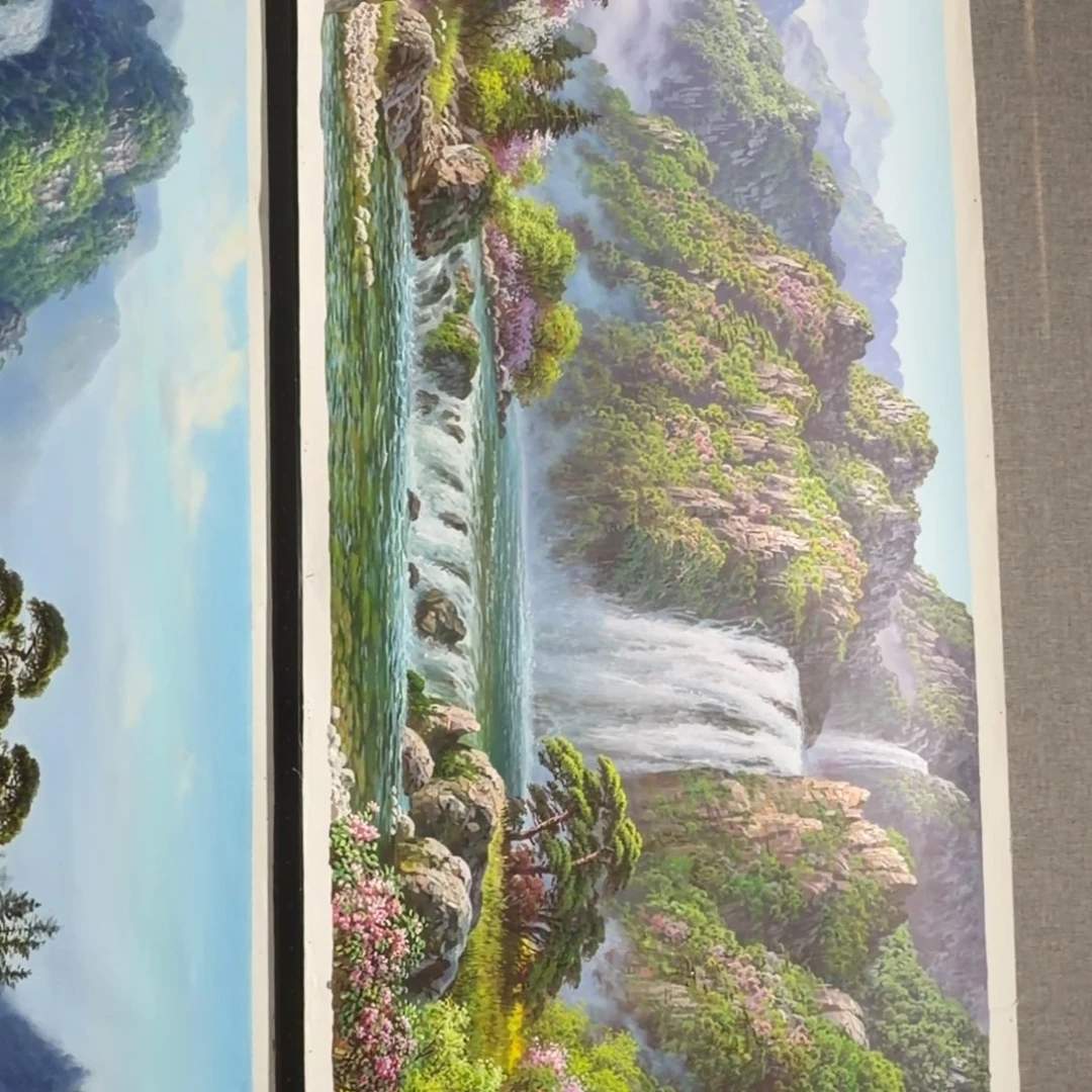 油画加油加油努力加油努力
