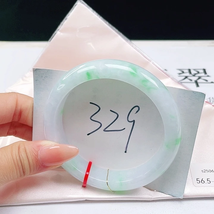 未镶嵌手镯翡翠56+正圈
