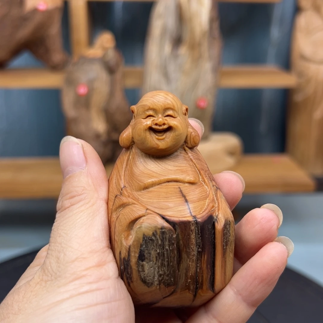 柏木崖柏木摆件手把件2