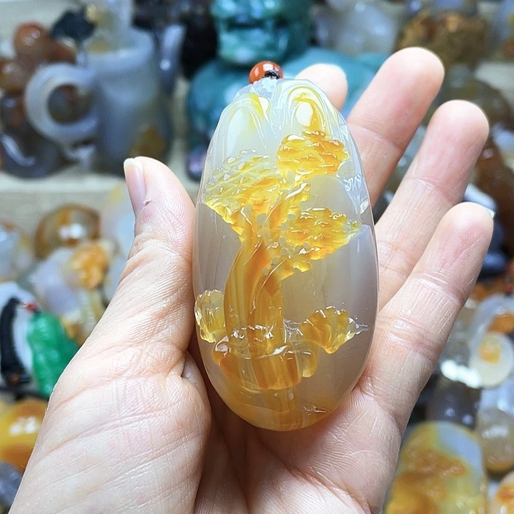 玛瑙/玉髓饰品未镶嵌