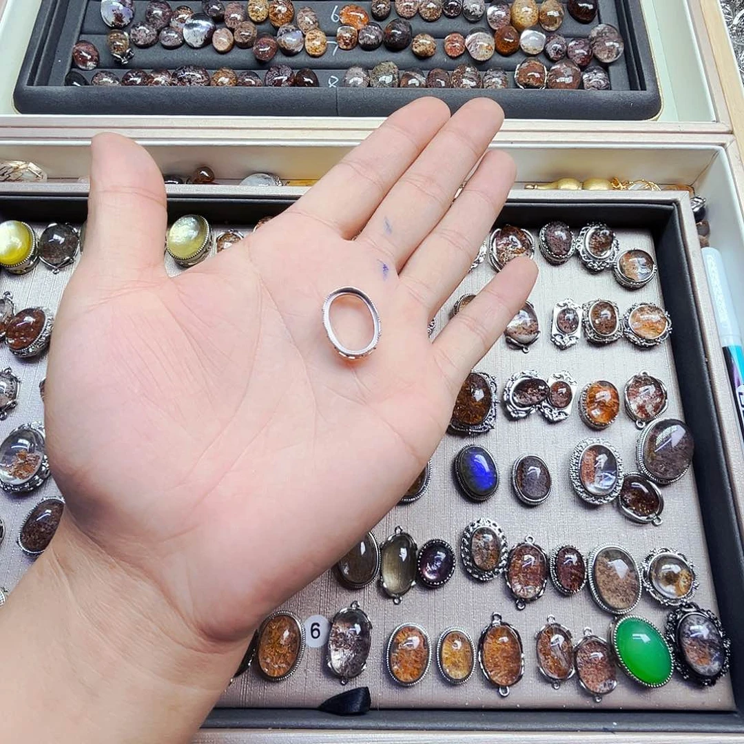 紫晶颈饰银S800镀金镶嵌爱***?